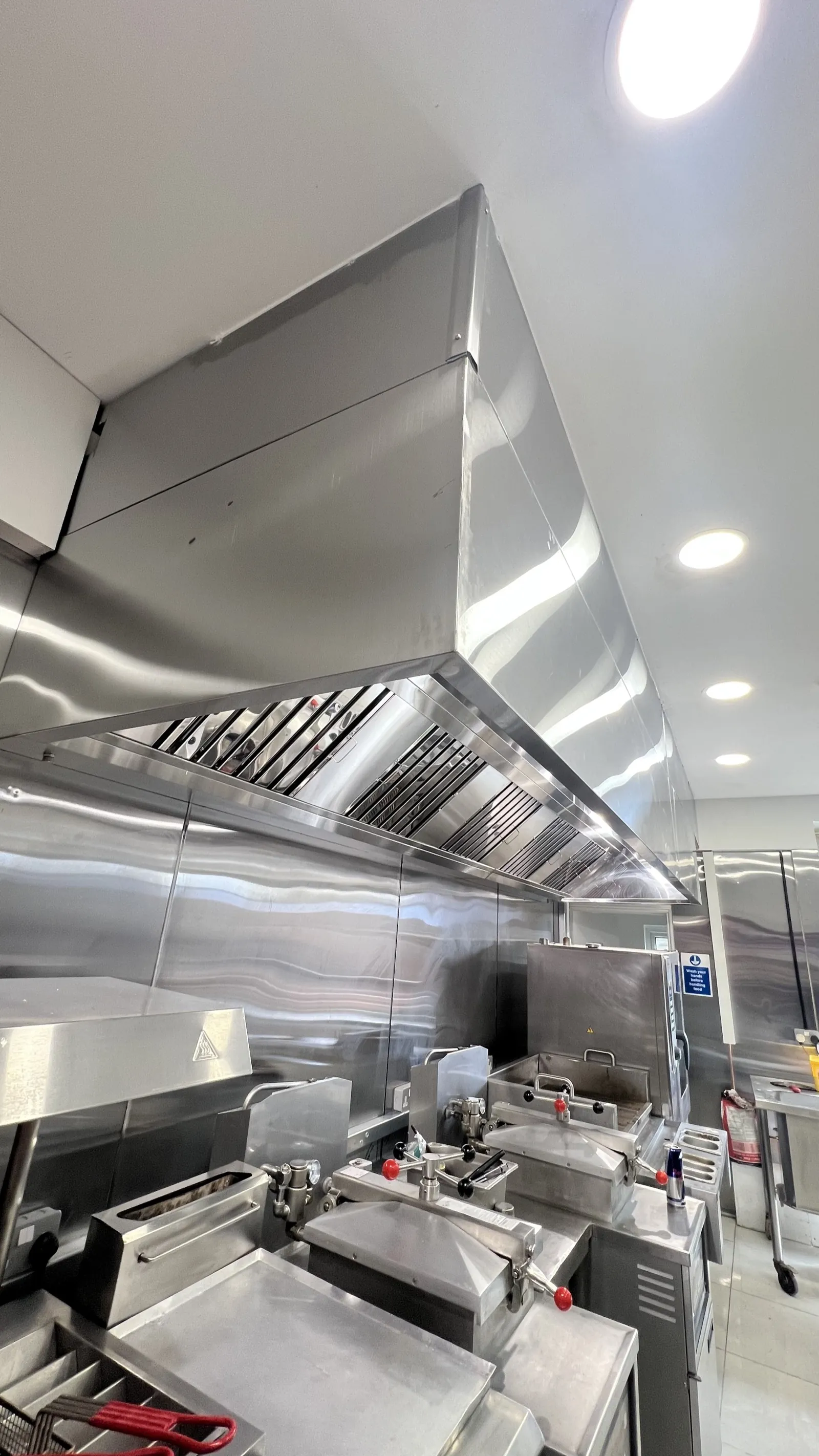 Restaurant fryer line