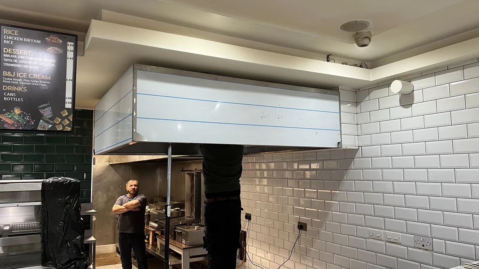 Takeaway grill kitchen