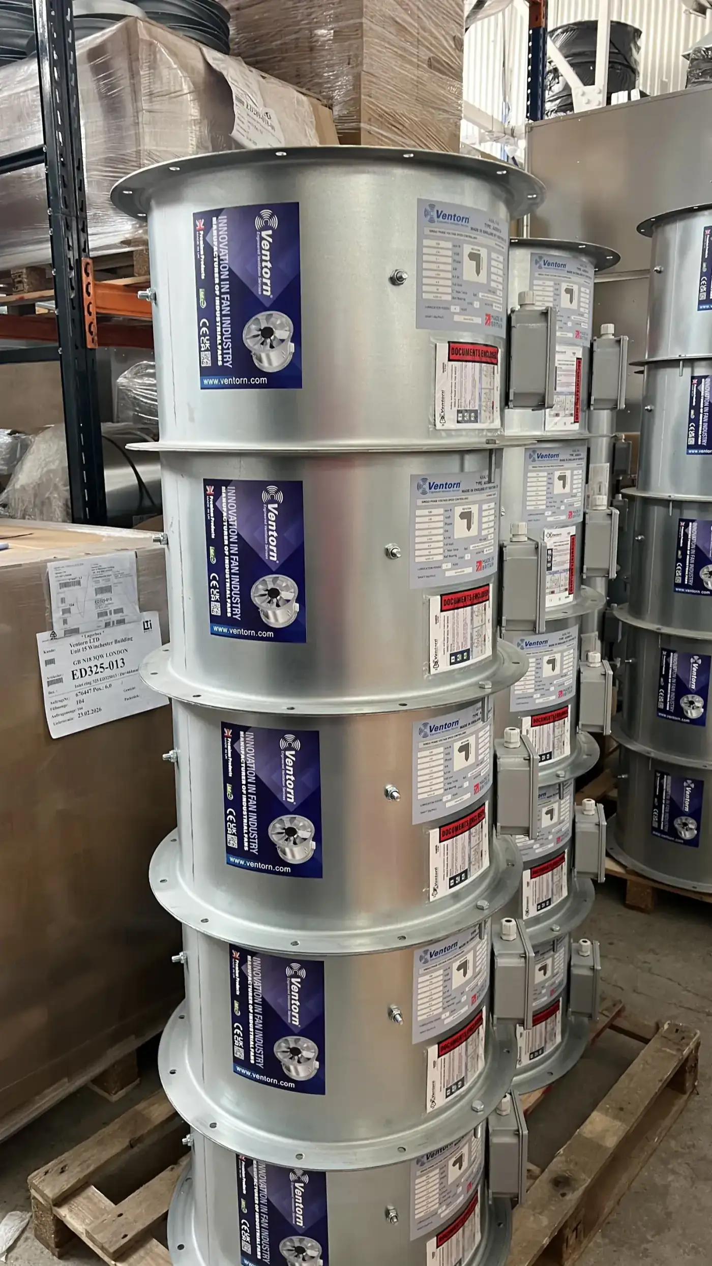 Single-Stage Axial Fan